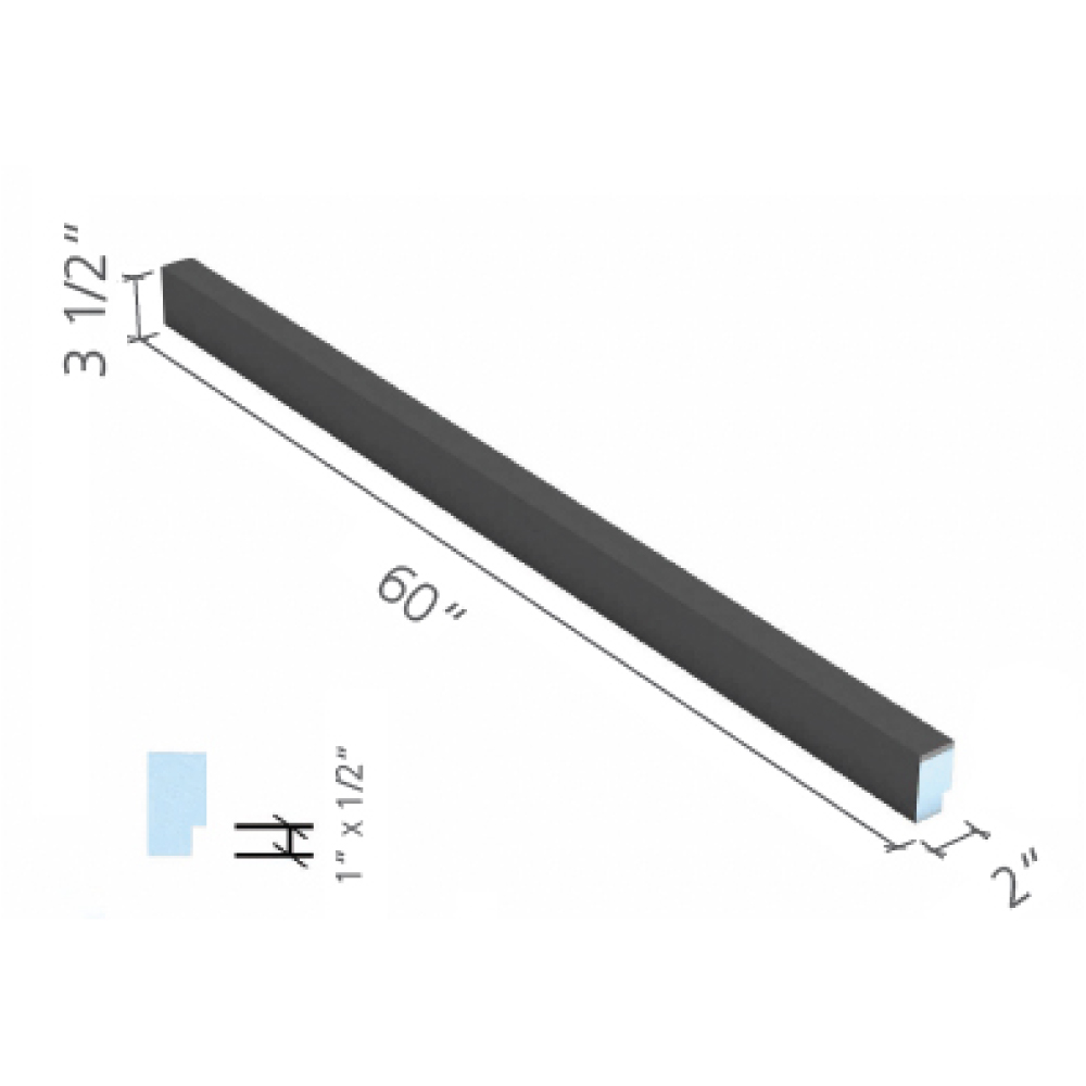 Product image for Shower Curb Lean 5Ft