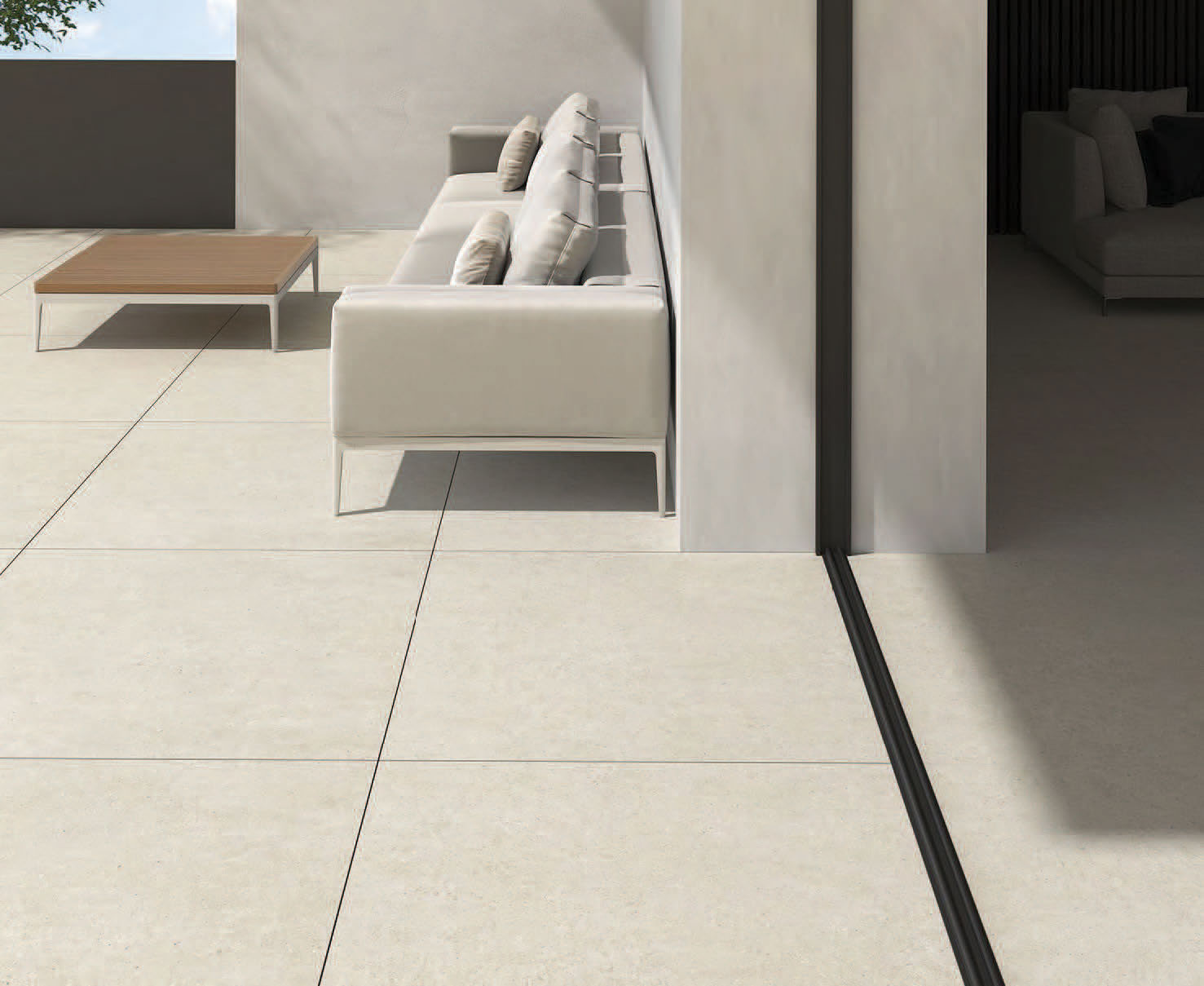 Product image for Santorini Light Grey Porcelain Paver