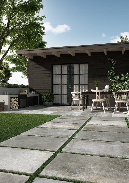 Quarzite White 24x24 Porcelain Paver