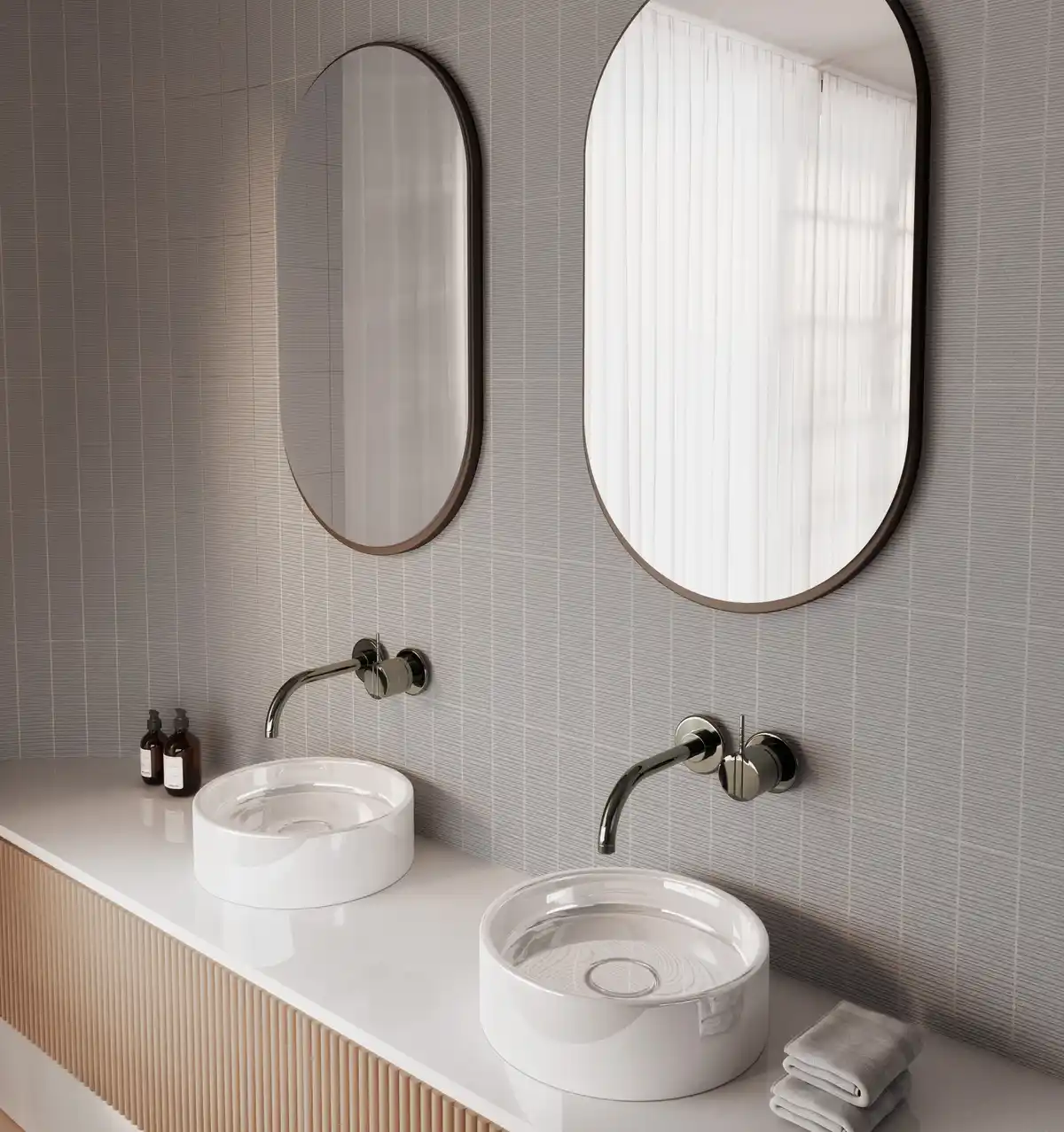 Milton Ridge - T-4520-MLTR-GRY-WT-3X12