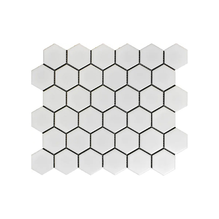 CC Mosaics - T-5807-CCM-W-FT-MOS2HEX-M