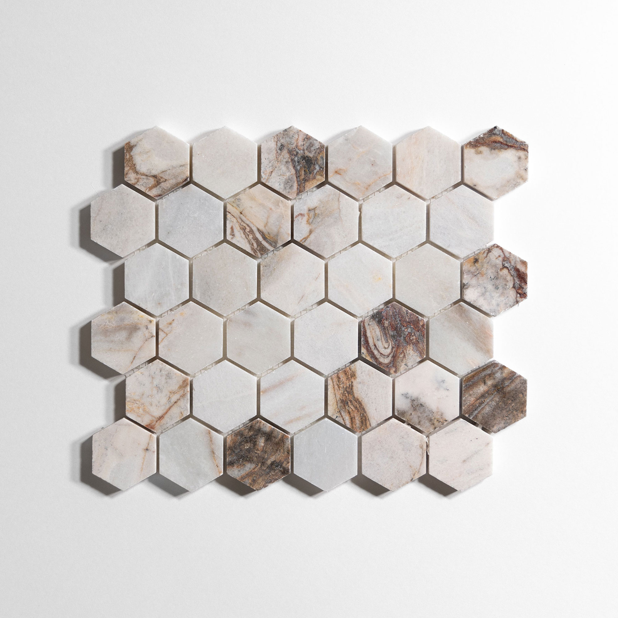 Rosewood - T-2838-X-ROSE-MOS2HEX-11X12-POL