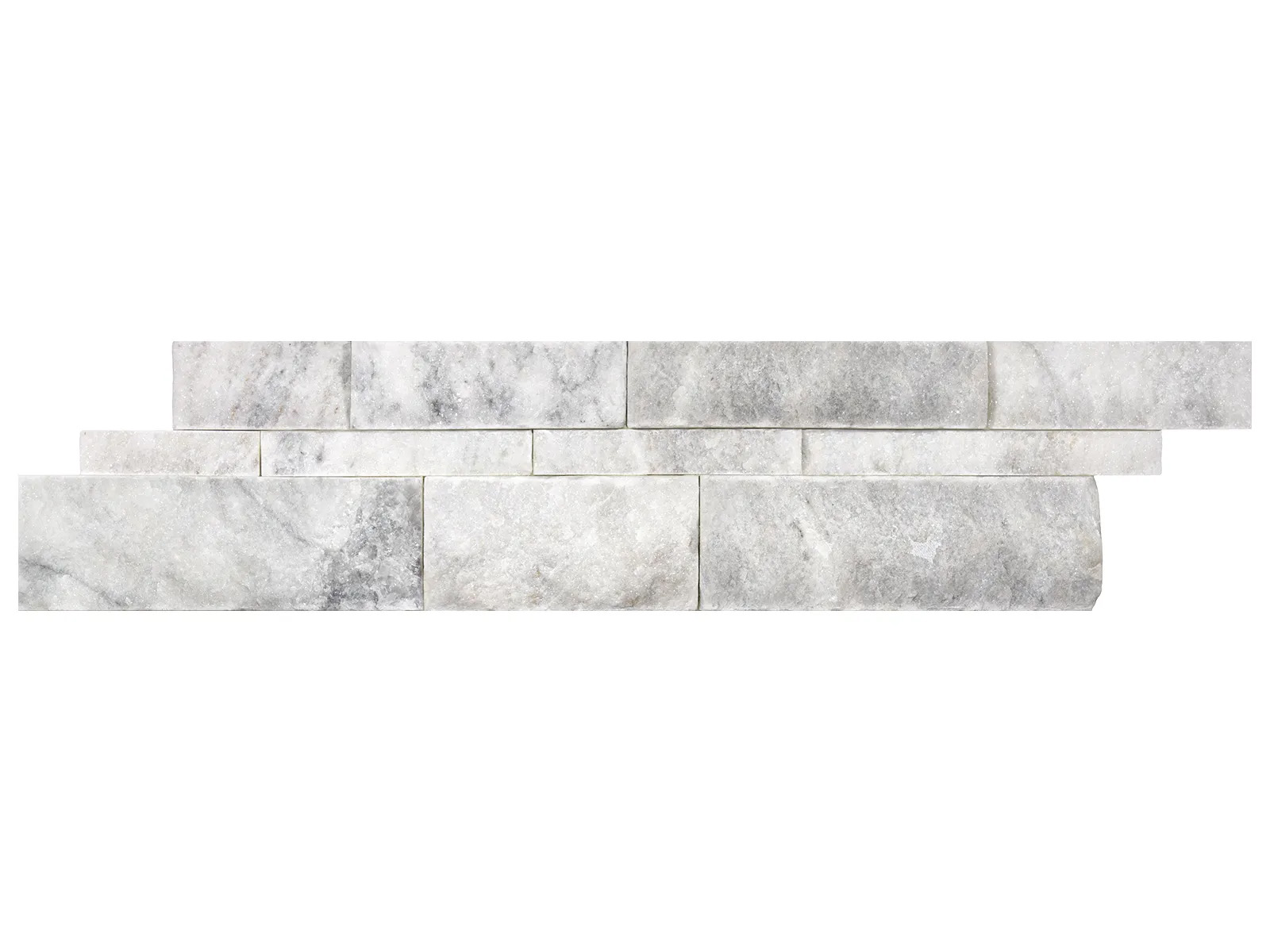 Ledger Stone Bianco Venatino Spiltface
