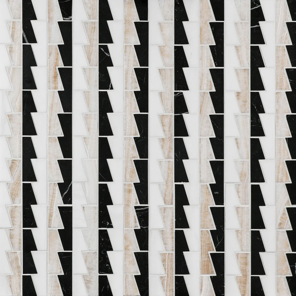 Zip by Michelle Gerson - T-279219-MGZP-NERO-WT-MOSZIP-HND