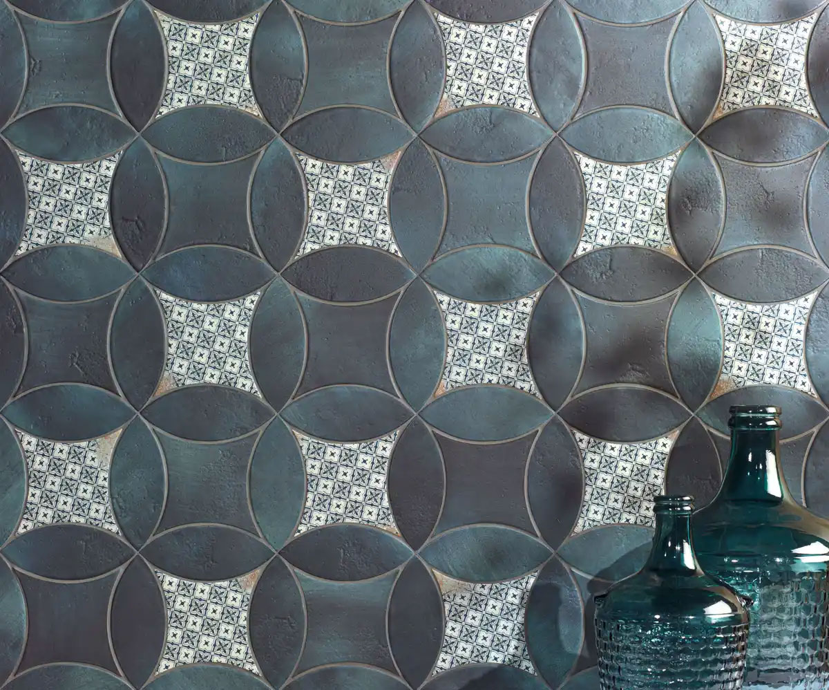 Nexus-and-Leaf-Midnight-Blue-Matte-with-Deco-Install-3ROOM