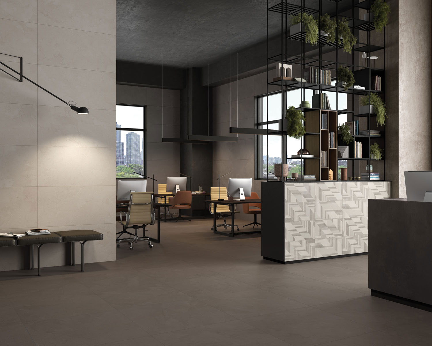 Contemporary - T-267223-CTNP-VDG-FT-36X36-SOFT