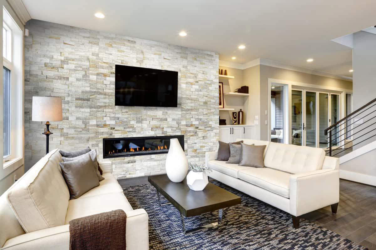 Product image for Pearl Grey Ledgestone Panel