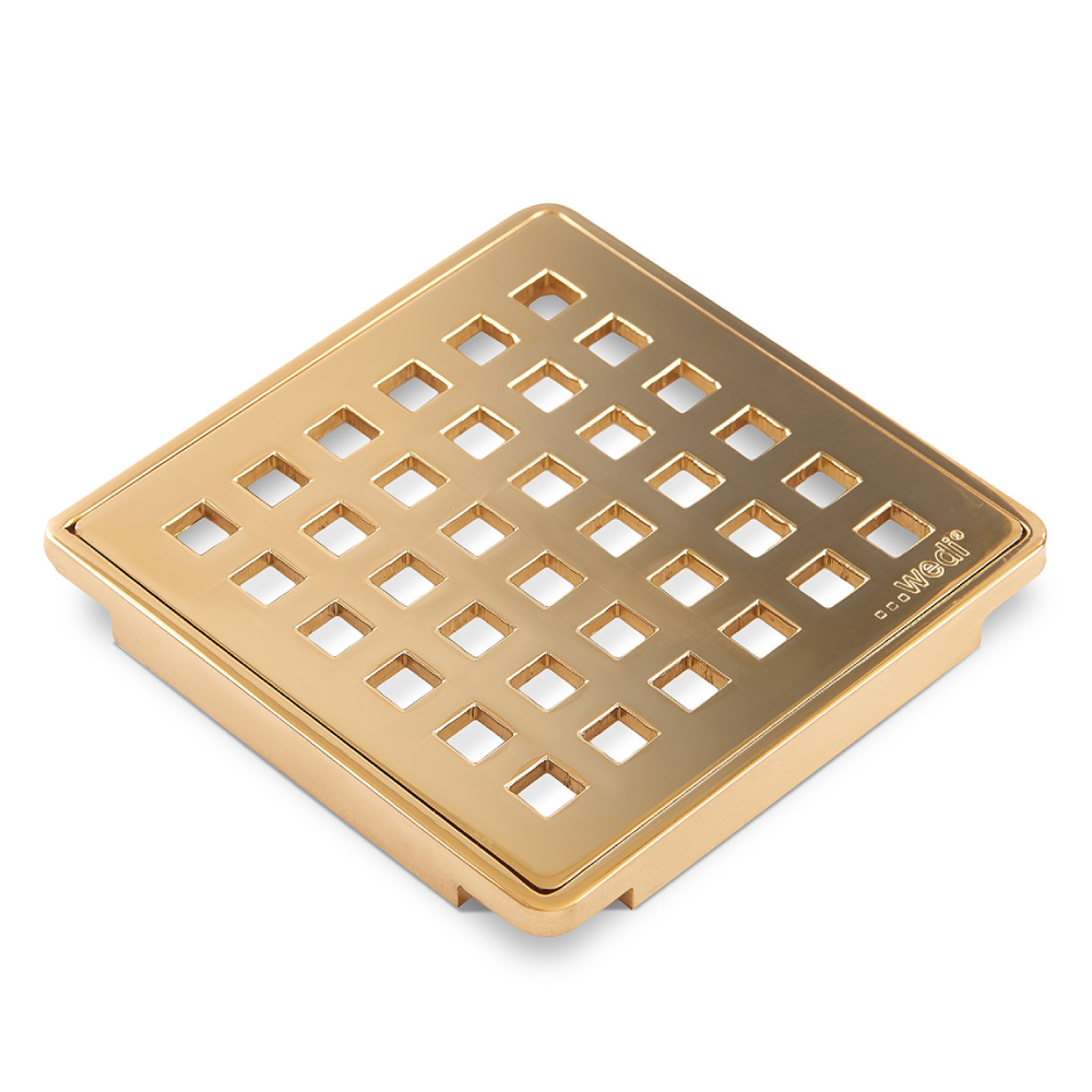 Wedi Fundo Drain Cover Set Gold