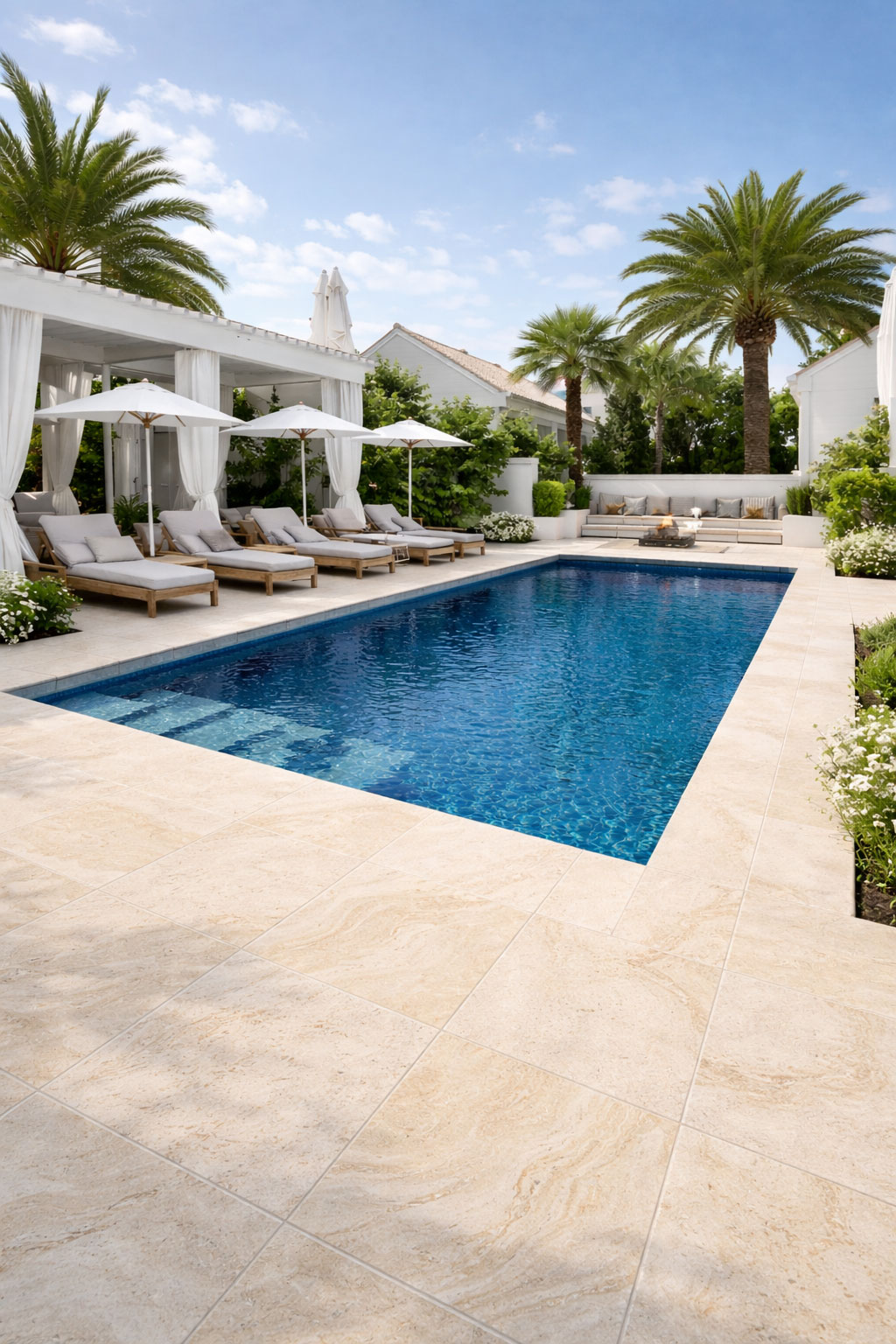 Product image for Roman Travertine Porcelain Paver