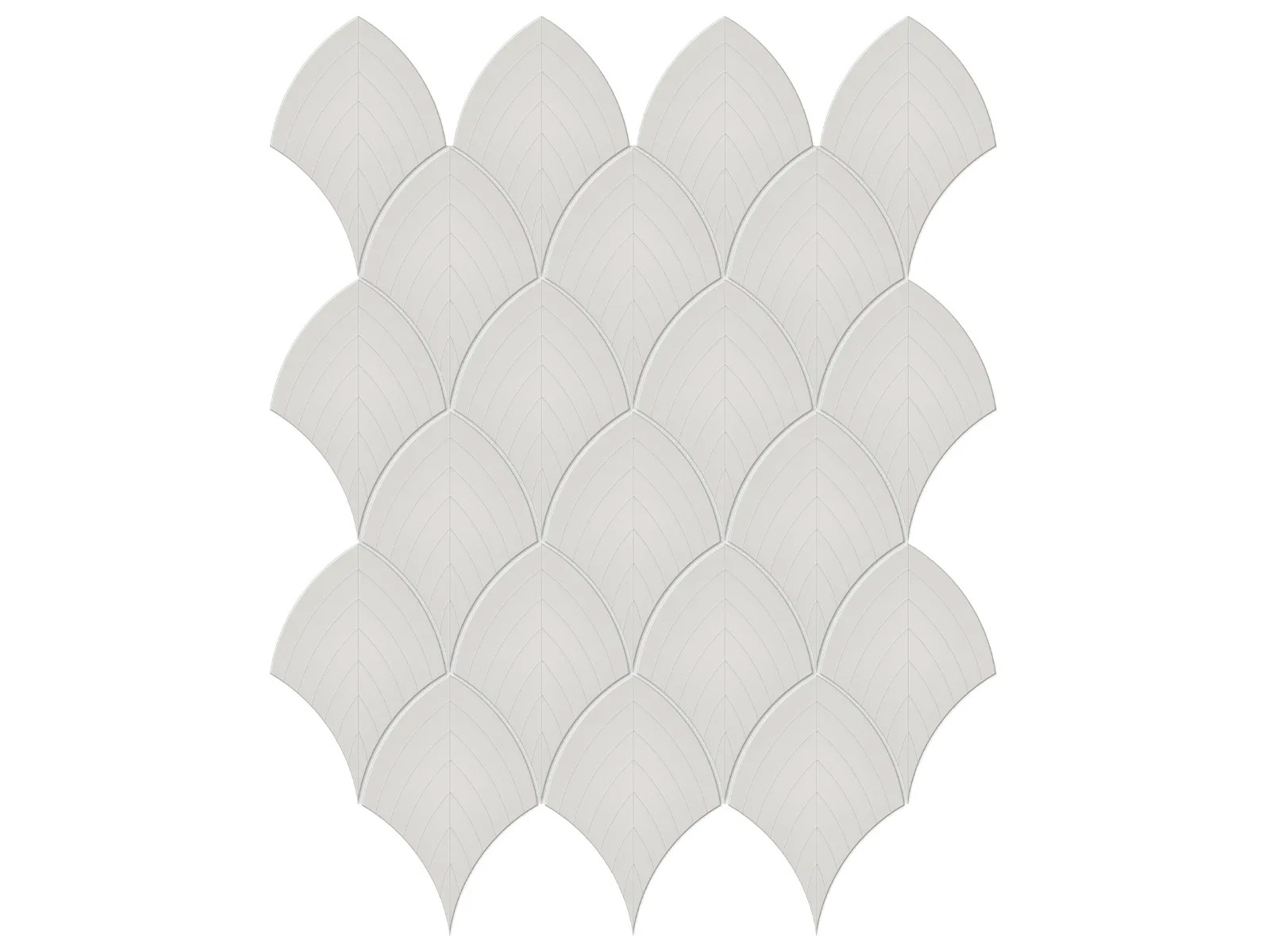 Soho Mosaics - T-67437-SOH-HGR-WT-MOSSCA-GLS