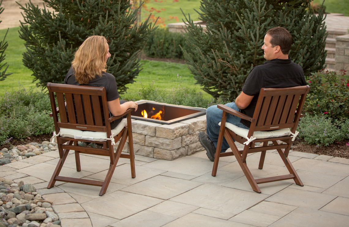 Dimensional Stone Fire Pit Kit