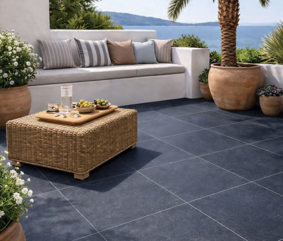 Product image for Santorini Blue Porcelain Paver