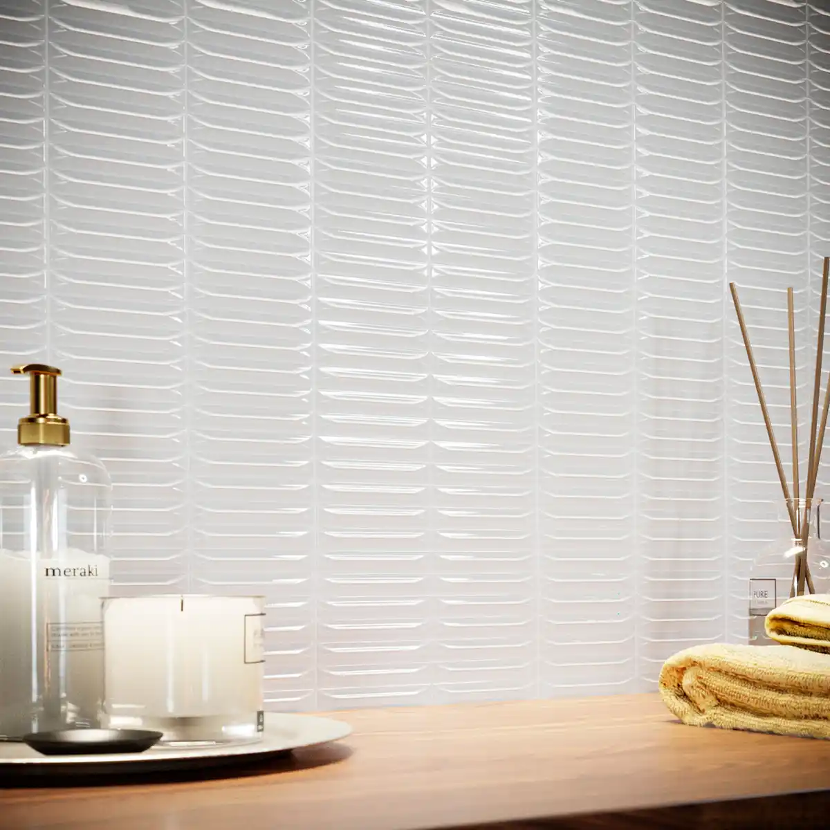 Luxor - T-4520-LXOR-W-WT-8X8