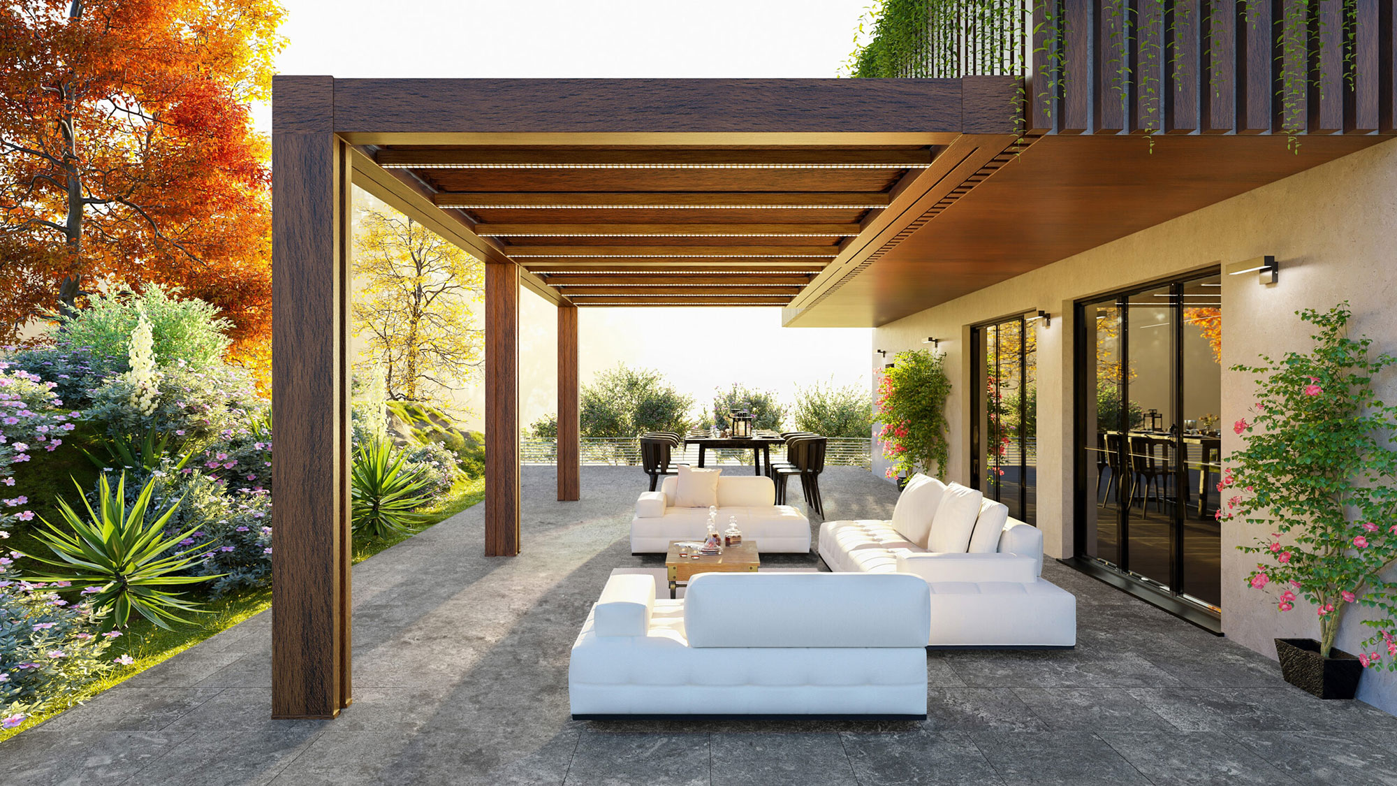 Old World Tabby Coral Nero 24x24 Porcelain Paver