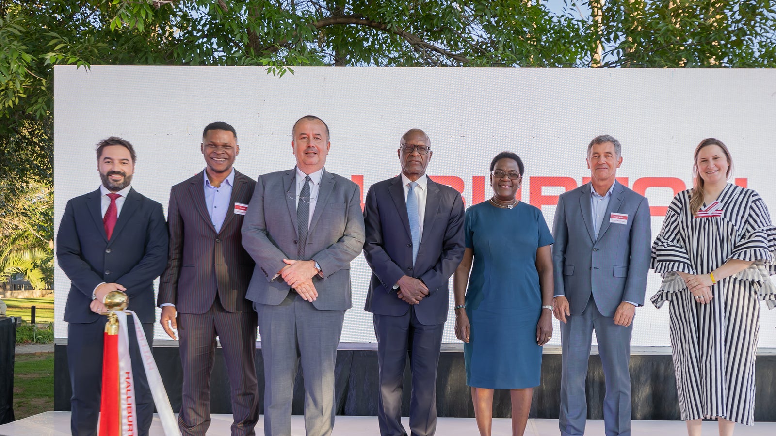 Halliburton and Namibia energy sector representatives