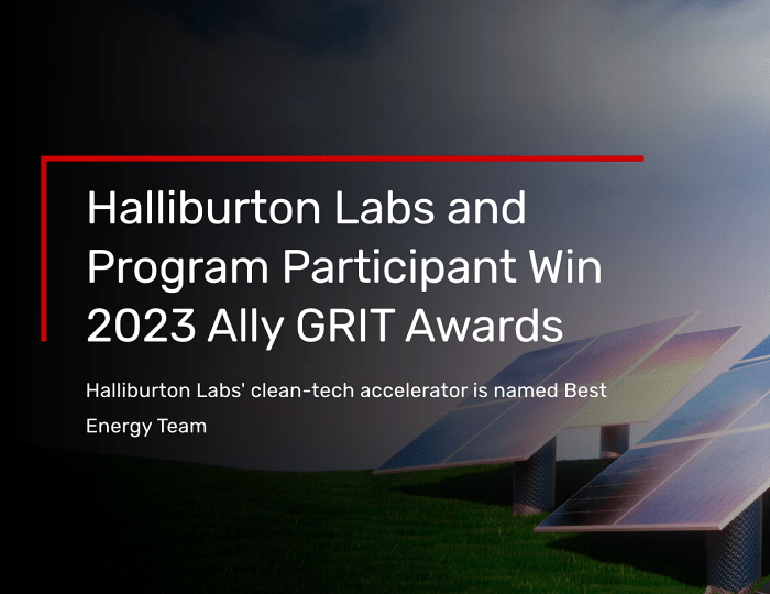Aquafortus and Sunchem join Halliburton Labs