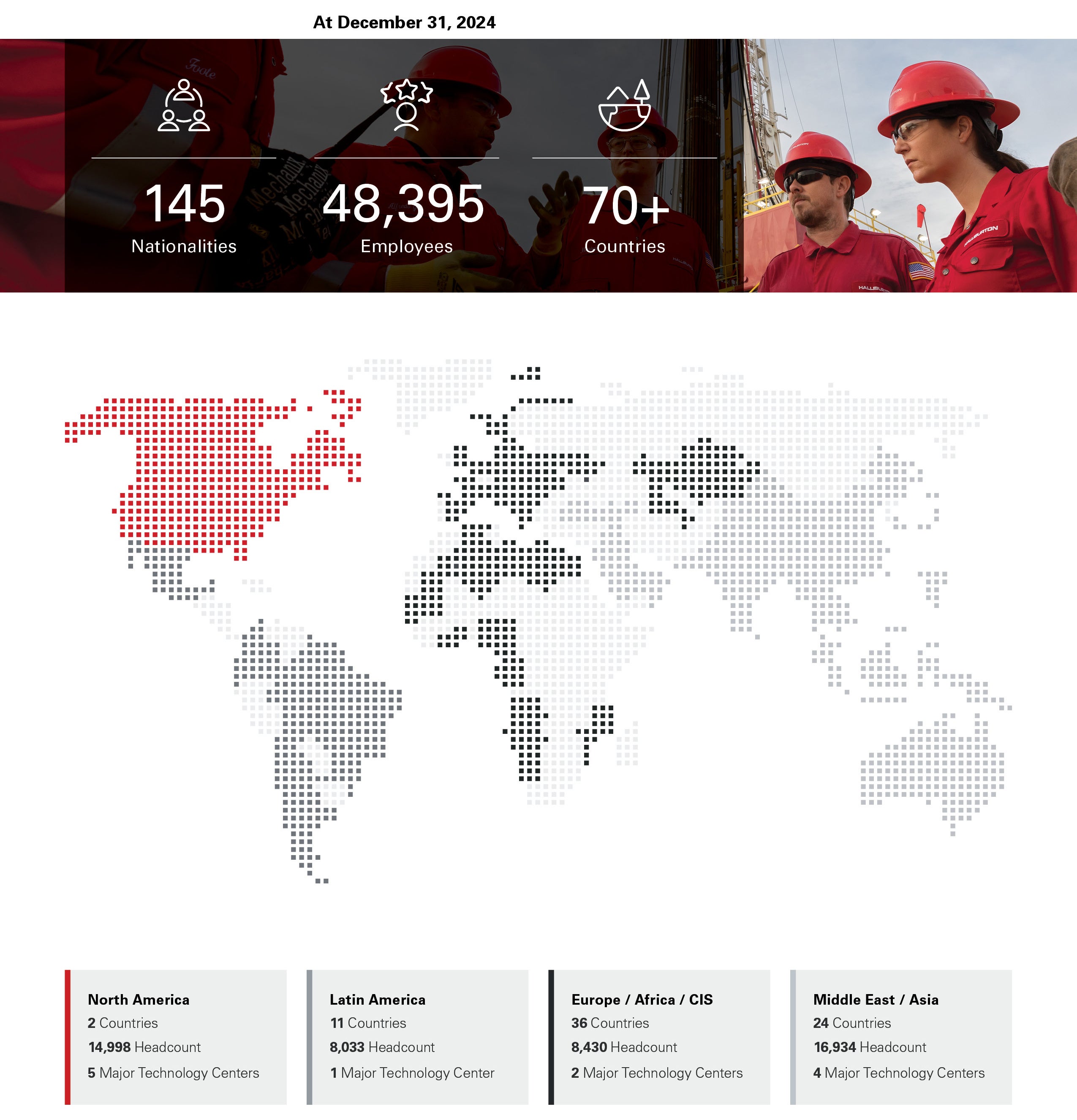 Company at a glance infographic