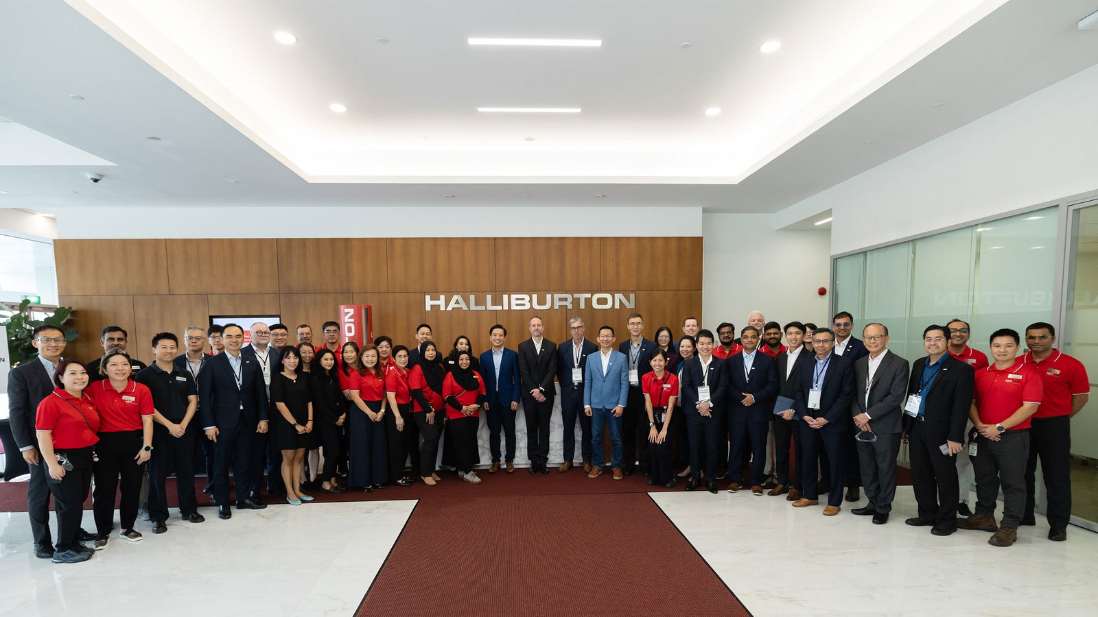 A*STAR and Halliburton leadership.