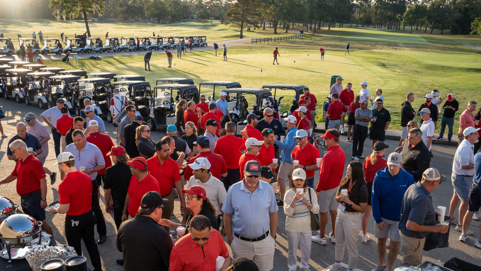 Participants at the 2025 Halliburton Charity Golf Tournament.