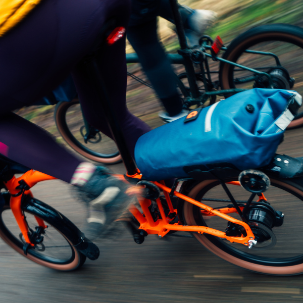 Close up of G Line Rear Rack bag