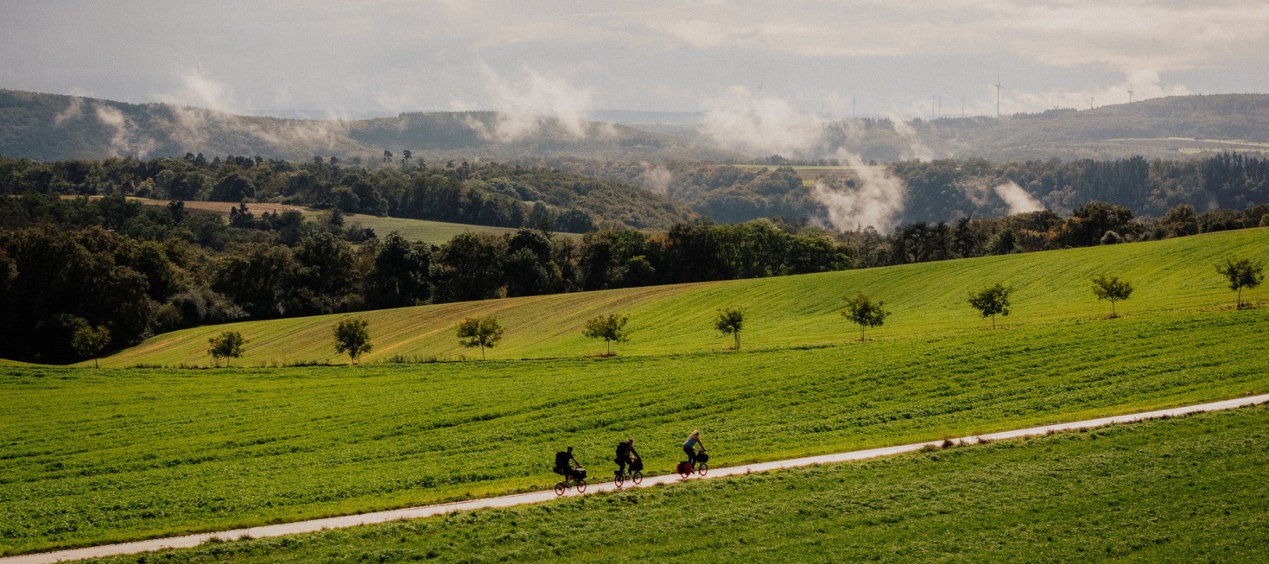 Bikepacking landscape