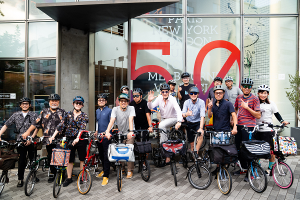 ブロンプトンCEOウィル来日・50周年イベントの様子