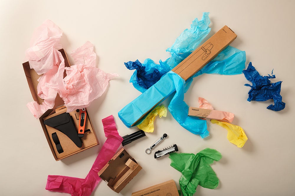 Brompton tools partially unwrapped