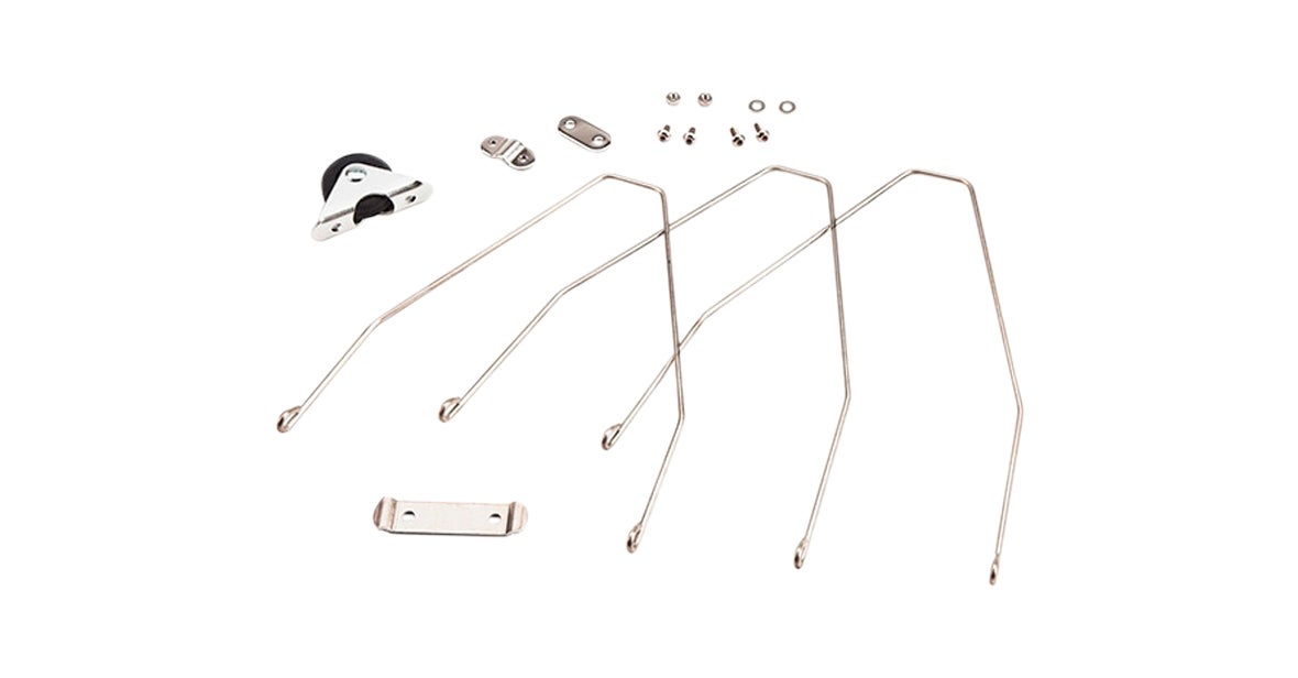 Rear Fender Stay Set Incl Roller & Fittings