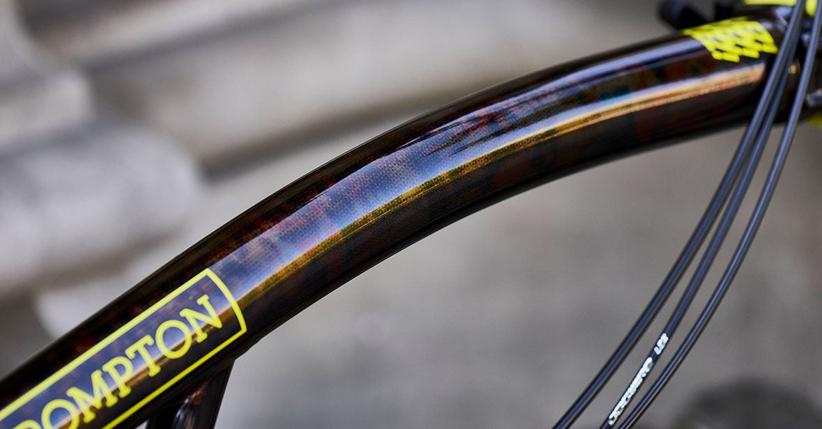 Brompton x Tour de France C Line Frame design