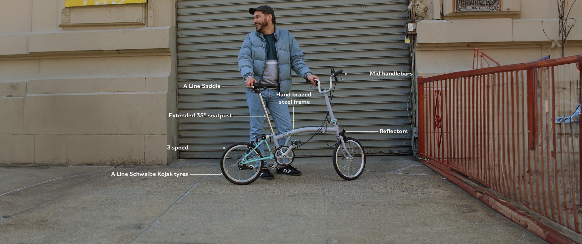 Bike with text