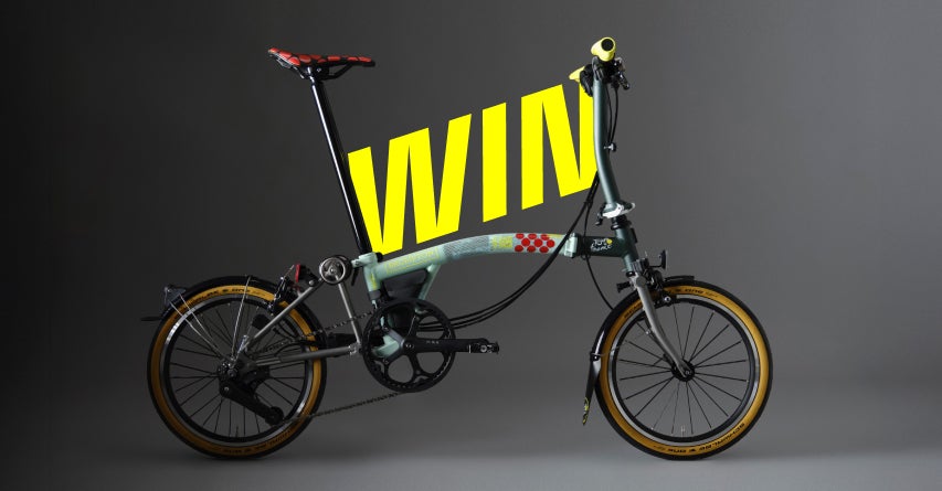 Brompton x Tour de France bike