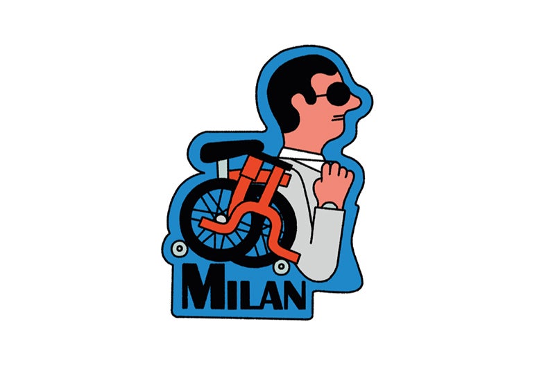 One millionth Milan Brompton sticker