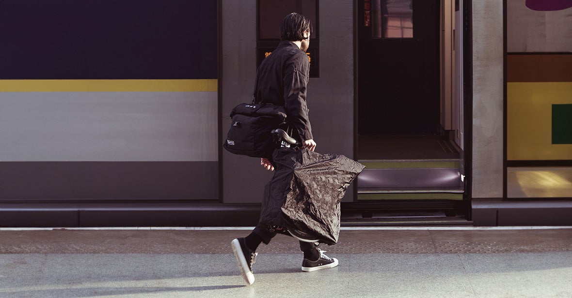 Bike Cover with Integrated Pouch