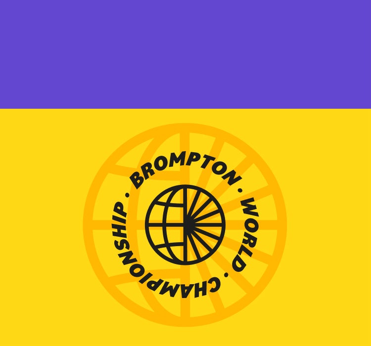 A graphic image of the Brompton World Championship 2024 event