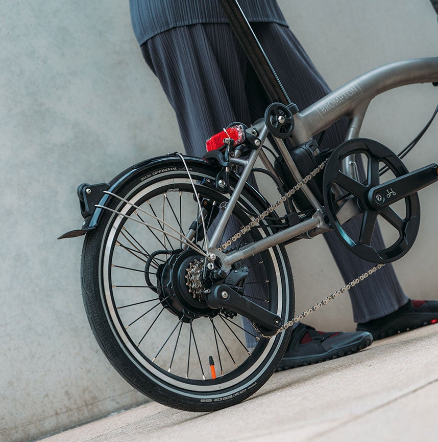 Rear wheel of Electric T Line