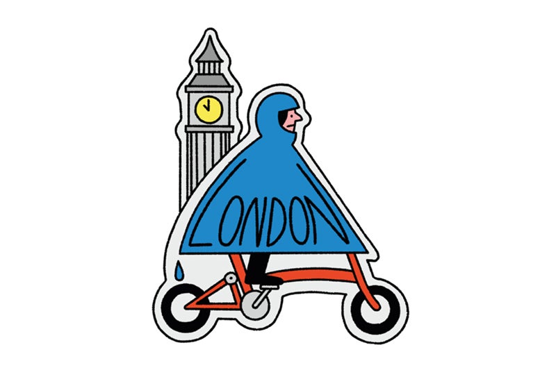 One millionth London Brompton sticker