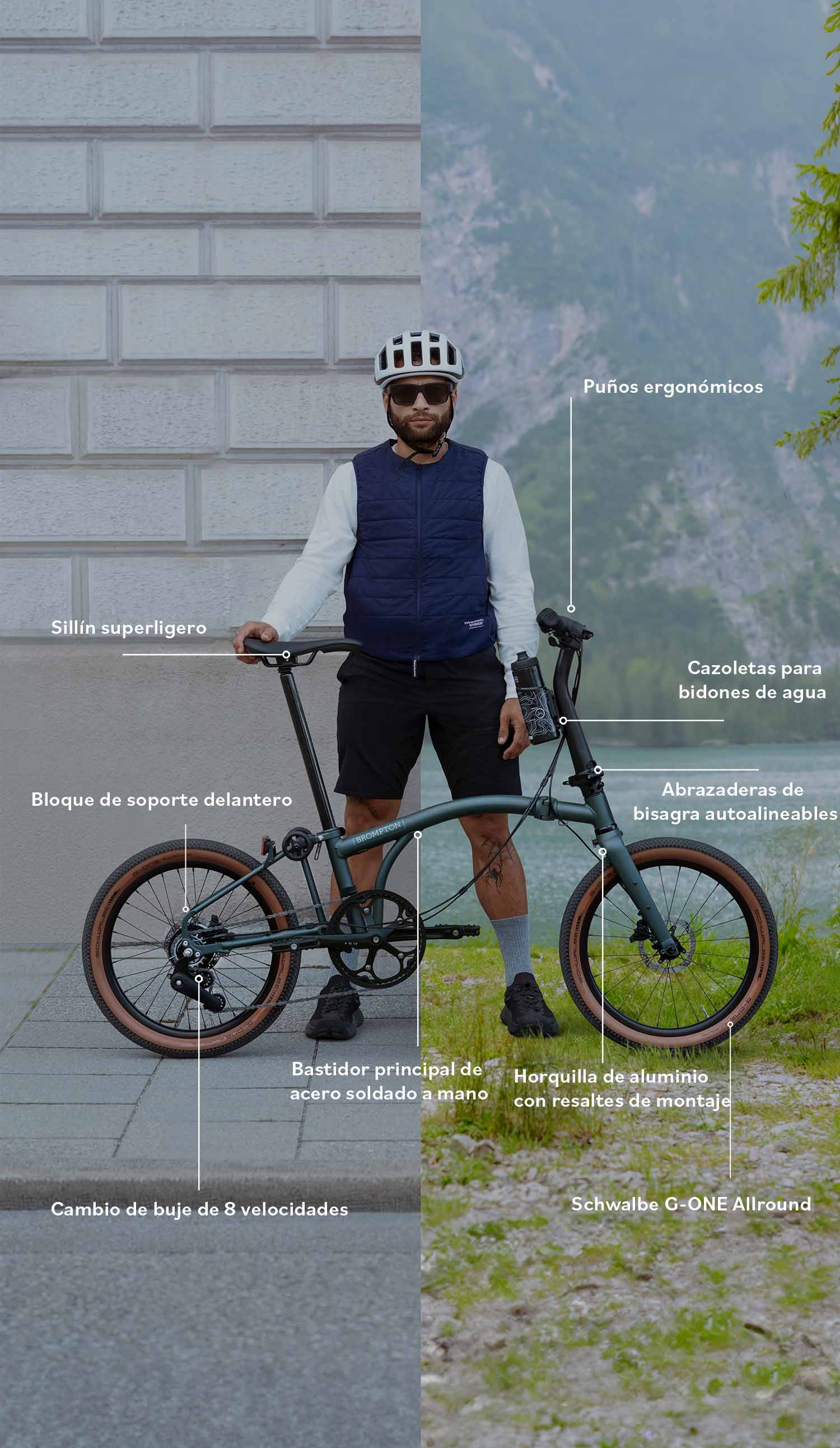 Bike with text