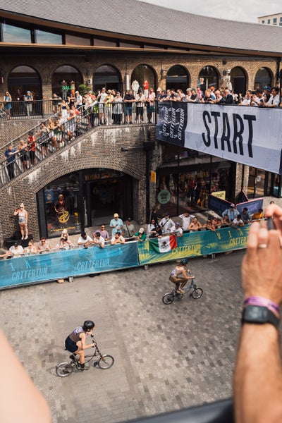 People racing at the BWC London