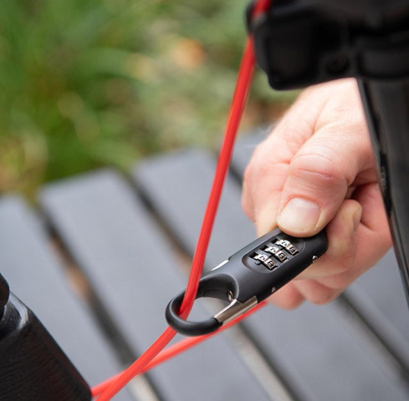 Combination lock for ease