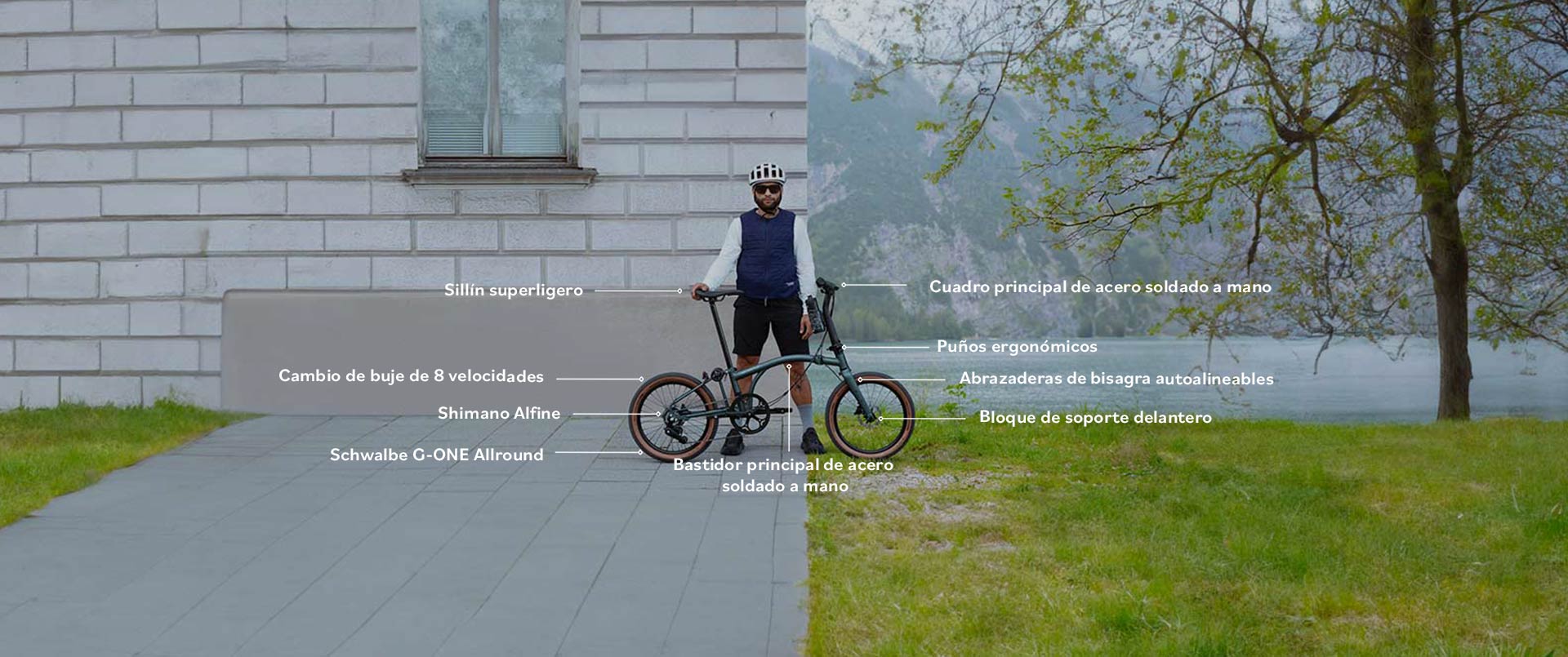 Bike with text