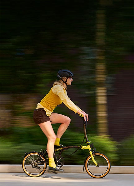 Brompton x Tour de France bikes