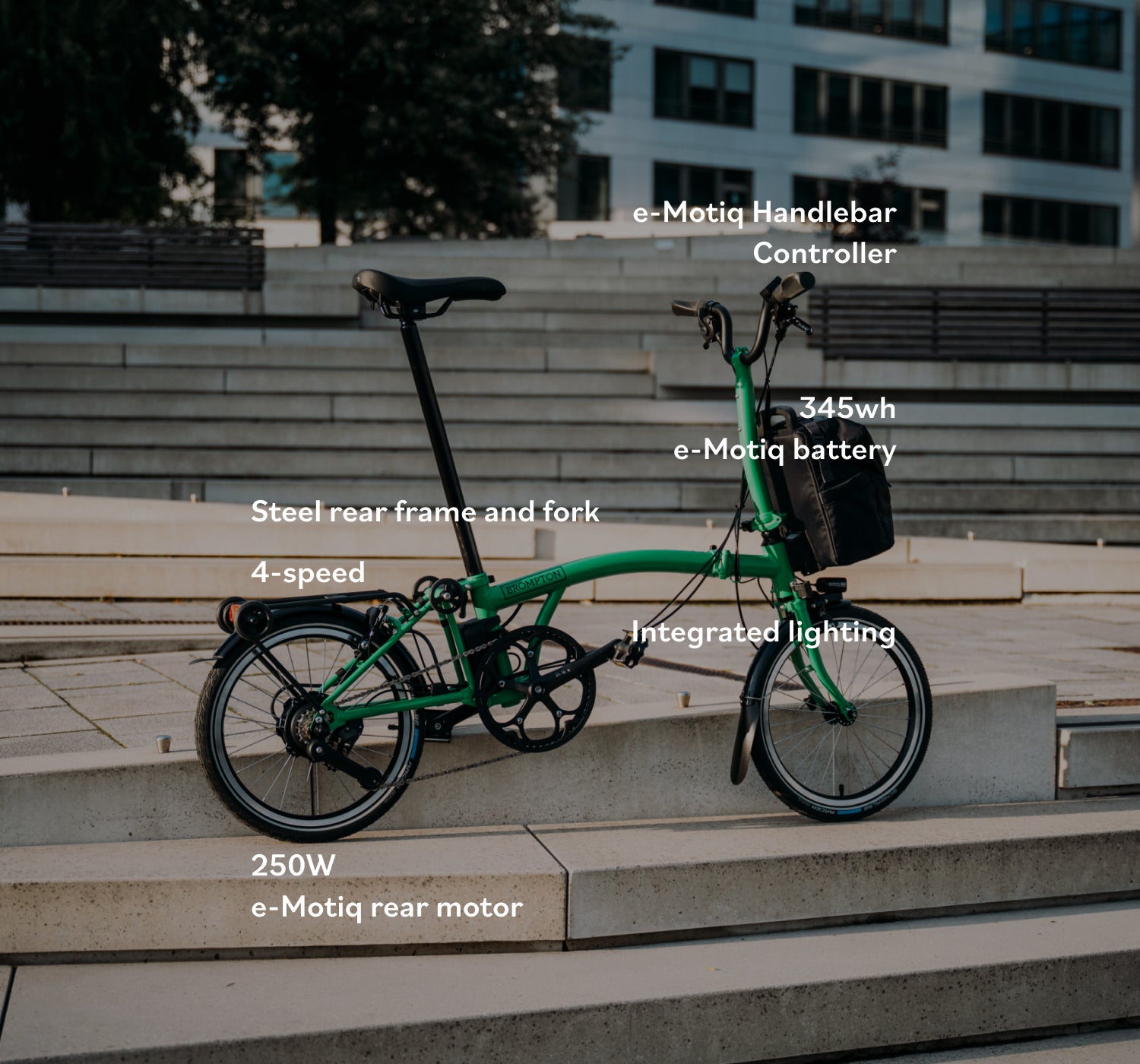 Electric C Line - e-Motiq system - 4-speed - Details graphic UK