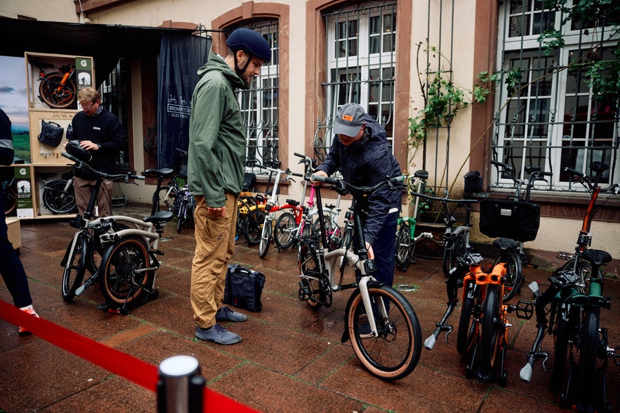 People at Brompton G Line event