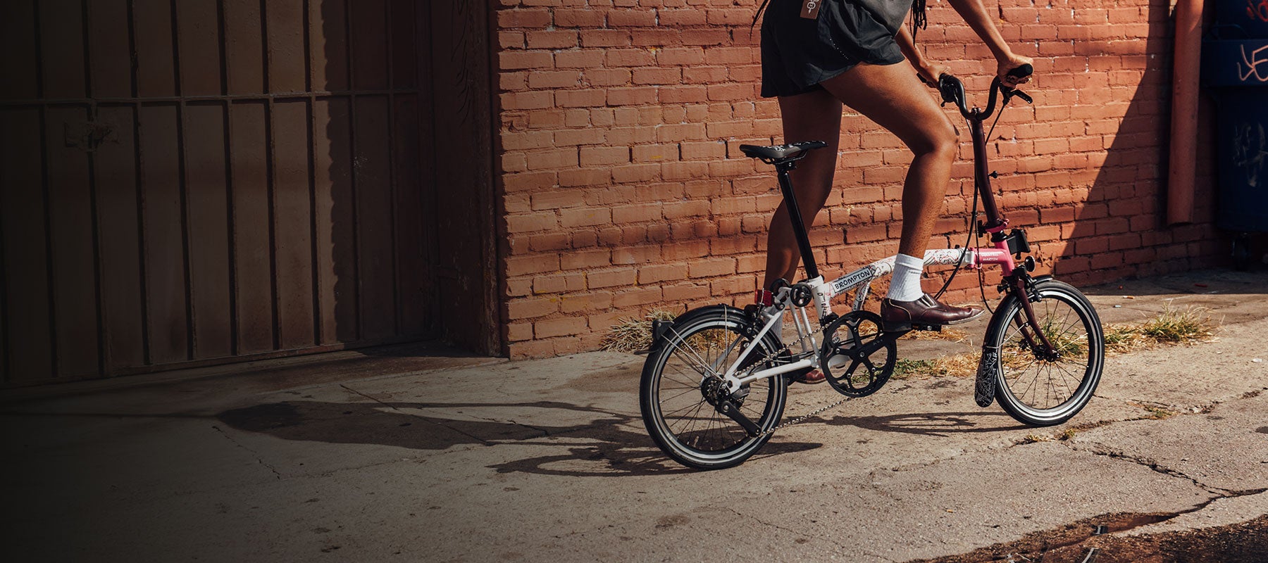 Brompton X Shantell Martin bike