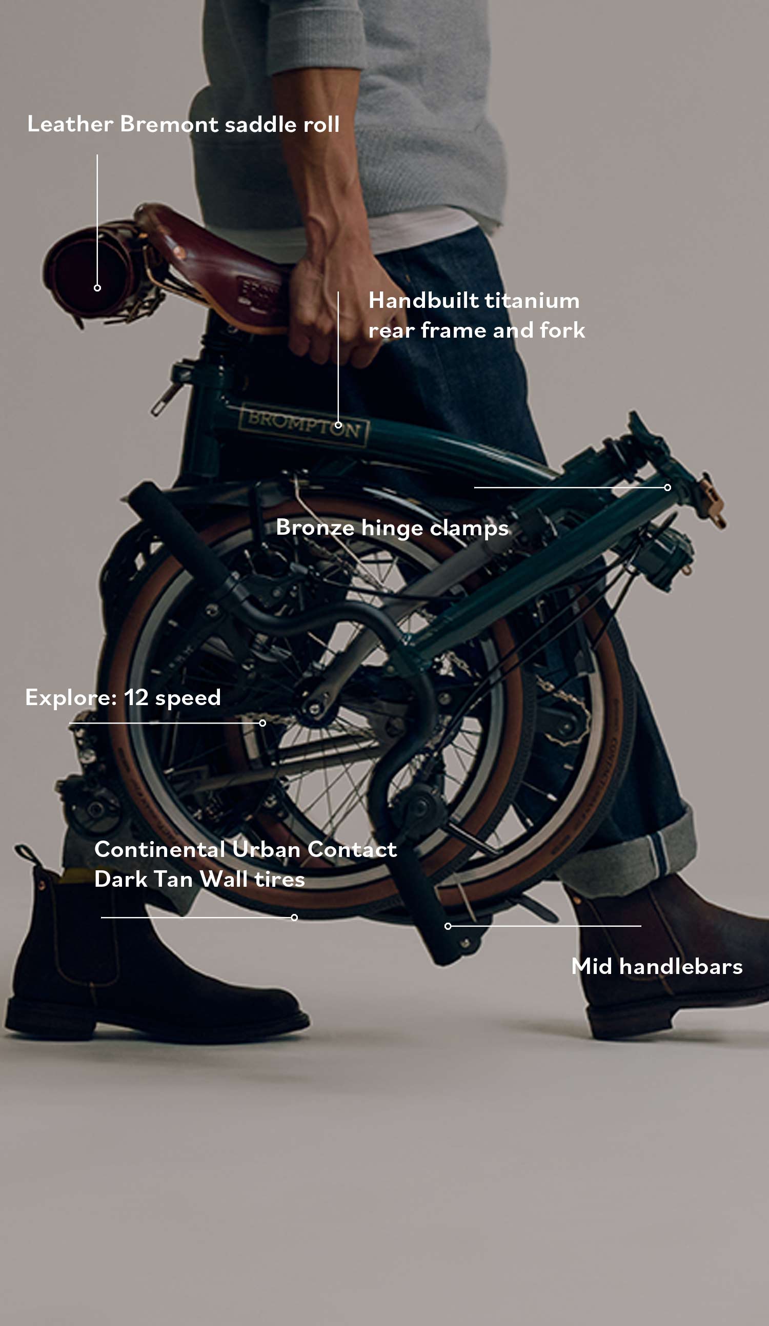 Bike with text