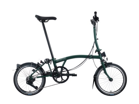 brompton c line explore racing green