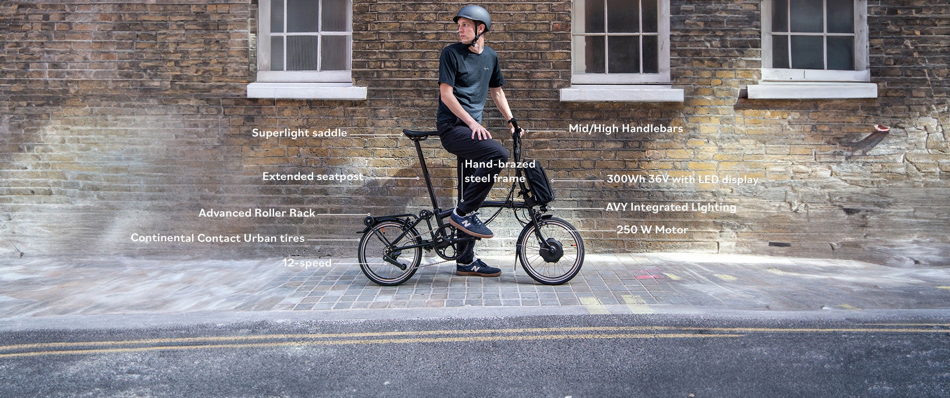 Electric P Line with Rack 12-speed Bike Graphic PDP US
