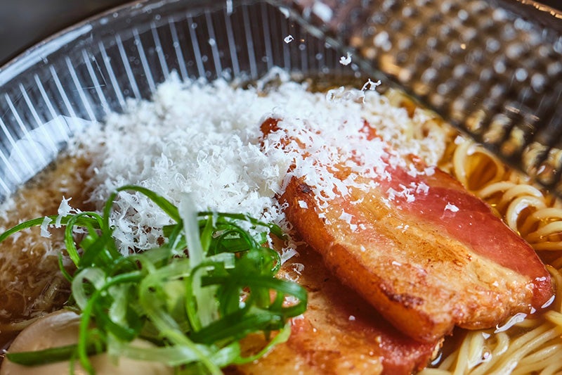 close up of ramen by ra meal