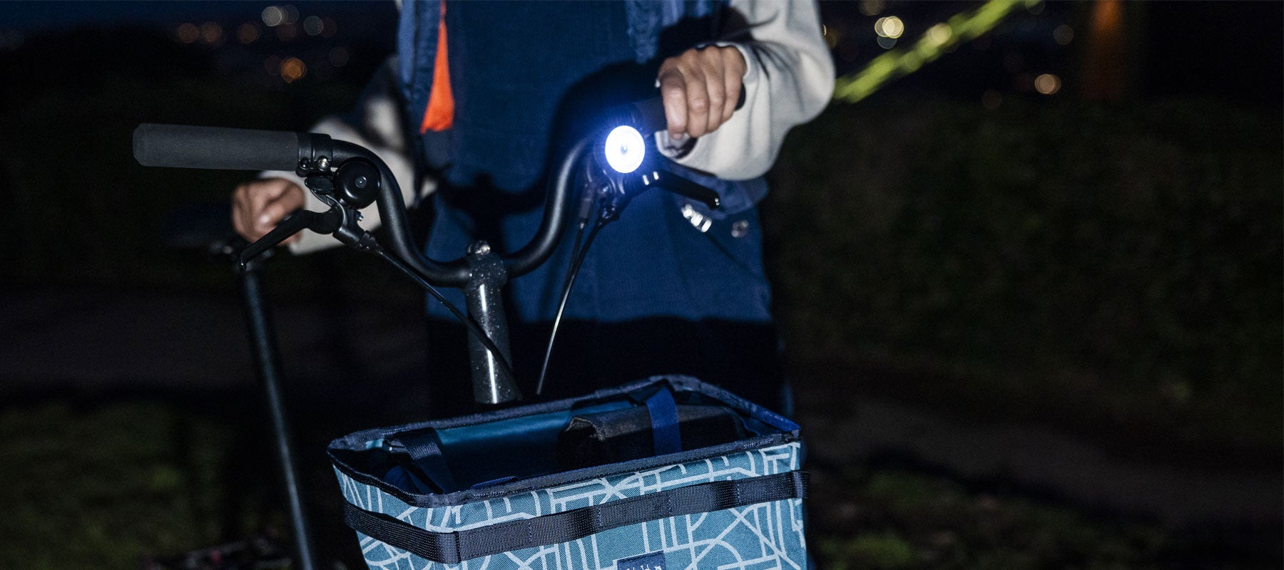 Be seen Brompton light