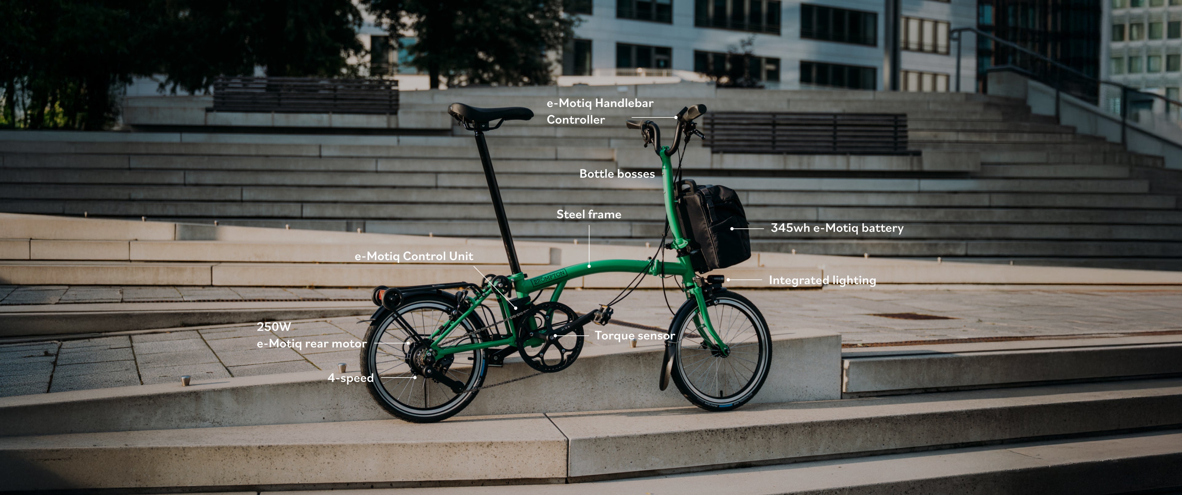 Electric C Line - e-Motiq system - 4-speed - Details graphic UK